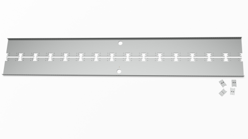 Preview: Montageset PV Zaun Pfosten