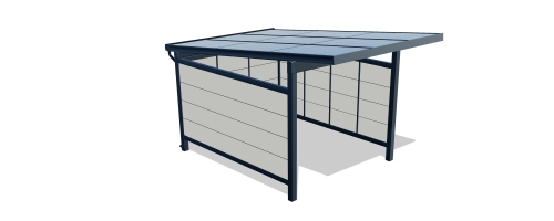 Preview: Einzel Solar Carport