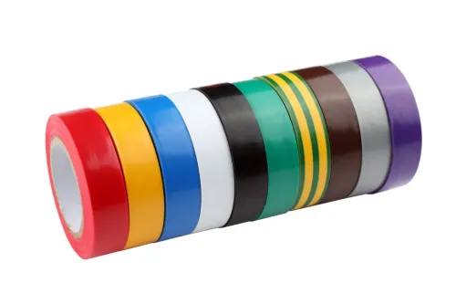 Universal-Isolierband PVC, Regenbogen-Pack, 10-farbig sortiert, 15 mm x 10 m