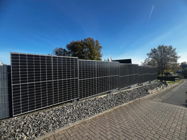 Winkel Montageset PV Zaun Set 0°