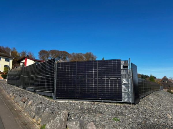 Winkel Montageset PV Zaun Set 0°