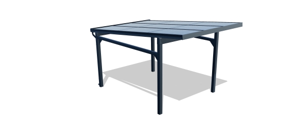 Einzel Solar Carport