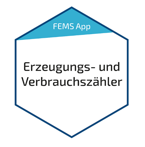 FEMS App Erzeugungs- und Verbrauchszähler