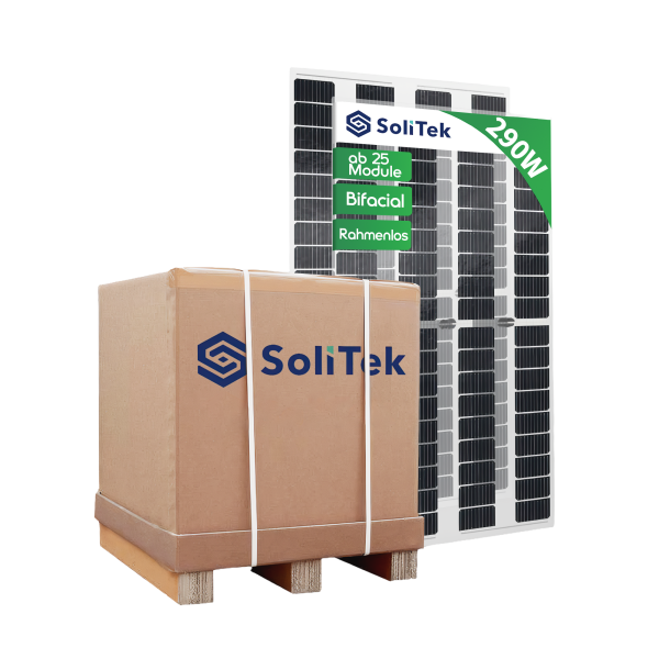 SOLID Frameless, Transparent 290W (VPE 25)