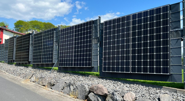 Winkel Montageset PV Zaun Set 3°