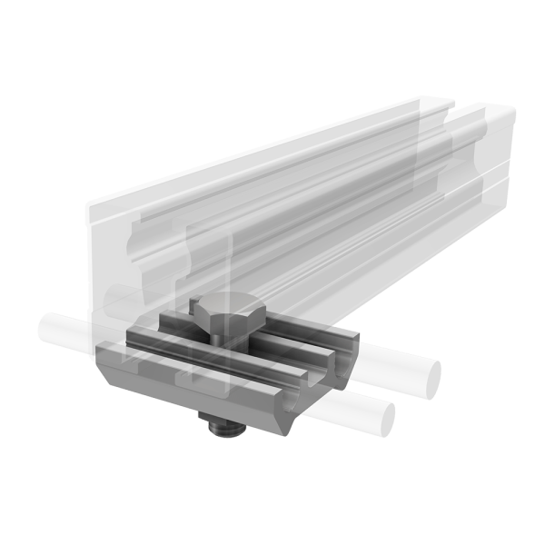 Blitzschutzklemme unten