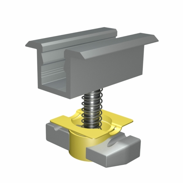 TRI-CLIP  Mittelklemme 30-40mm schwarz