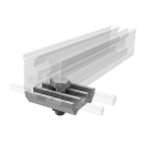 Blitzschutzklemme unten